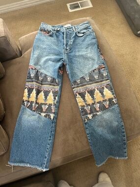 Free people rocky mountain jean size 26